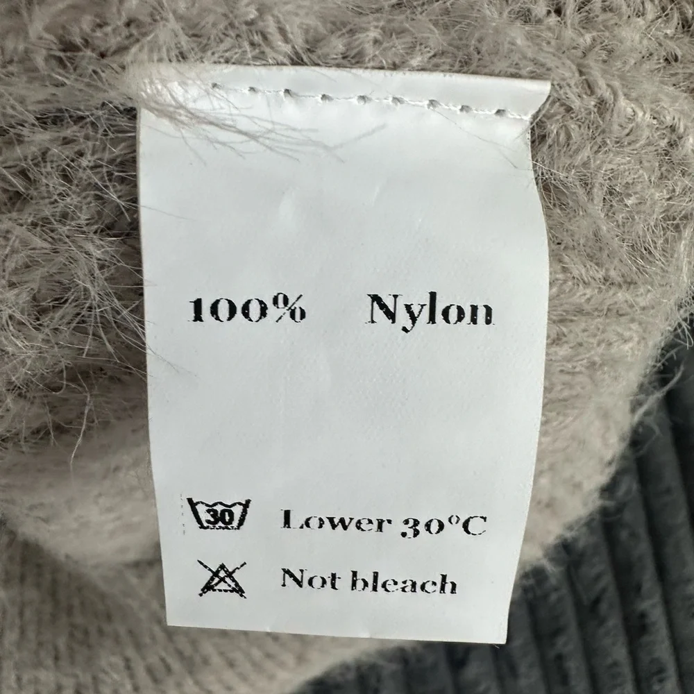 SNDYS Cozi Knit Sweater in Mushroom - Size S - Oversized and So Cozy!! - NWOT - Picture 5 of 6